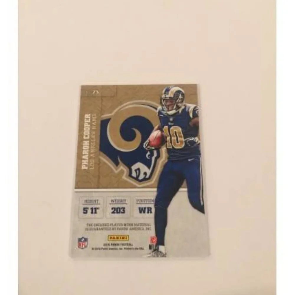 2016 Panini Pharoah Cooper Rams Jersey #25 (045)
